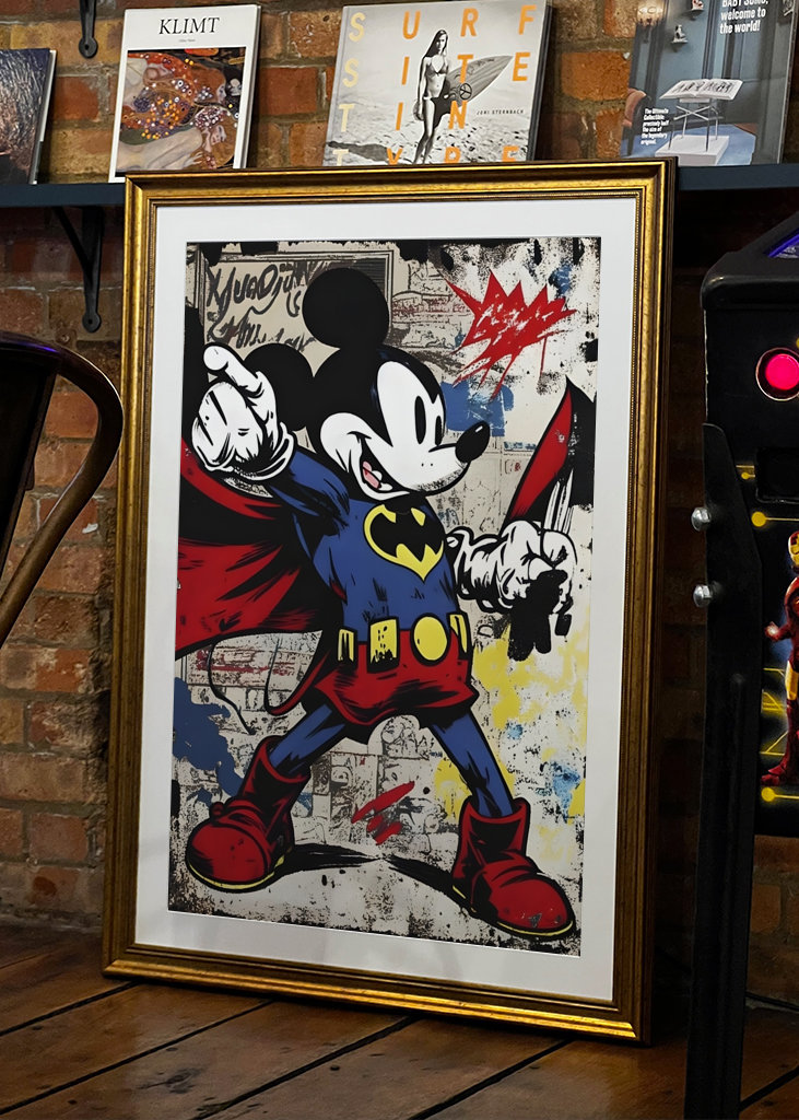 Super Mickey Mouse Pop Art