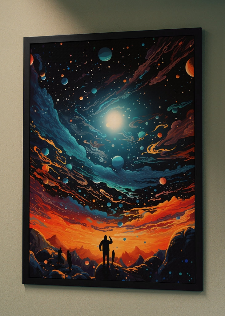 Nebulosa del Cielo Espacial del Cosmos