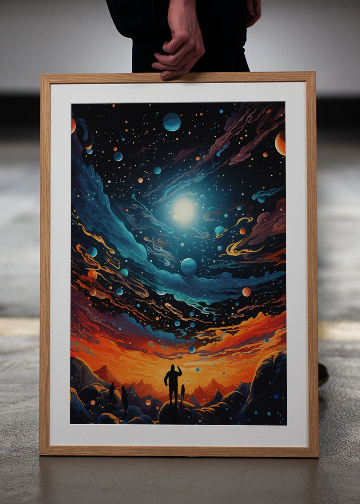 Nebulosa del Cielo Espacial del Cosmos