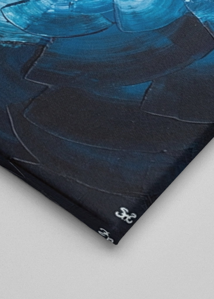 Blue abstract - Fragmented