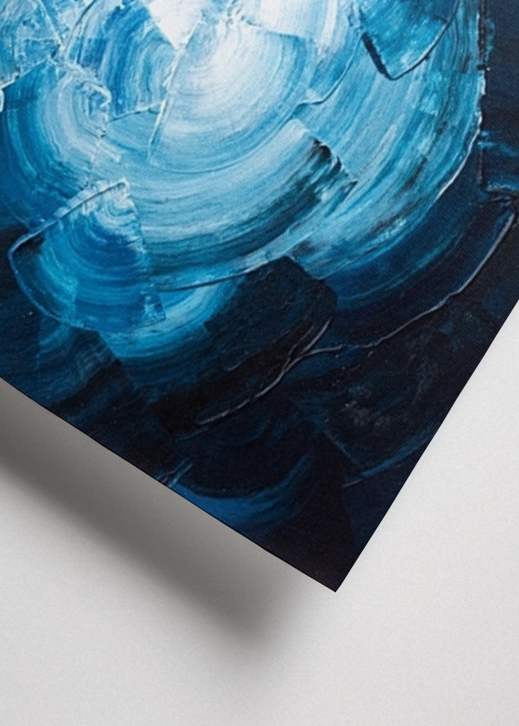 Blue abstract - Fragmented