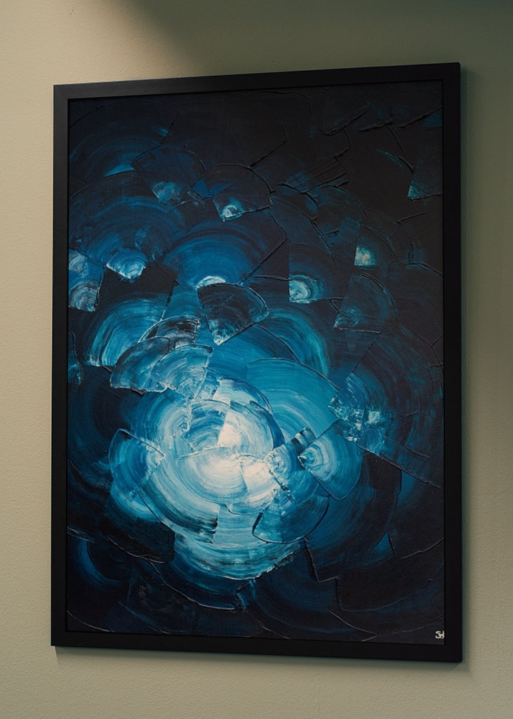 Blue abstract - Fragmented