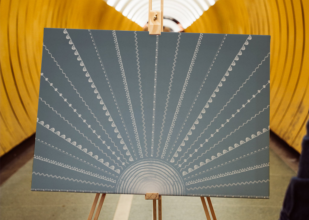 Blue Summer Sunshine Vibes