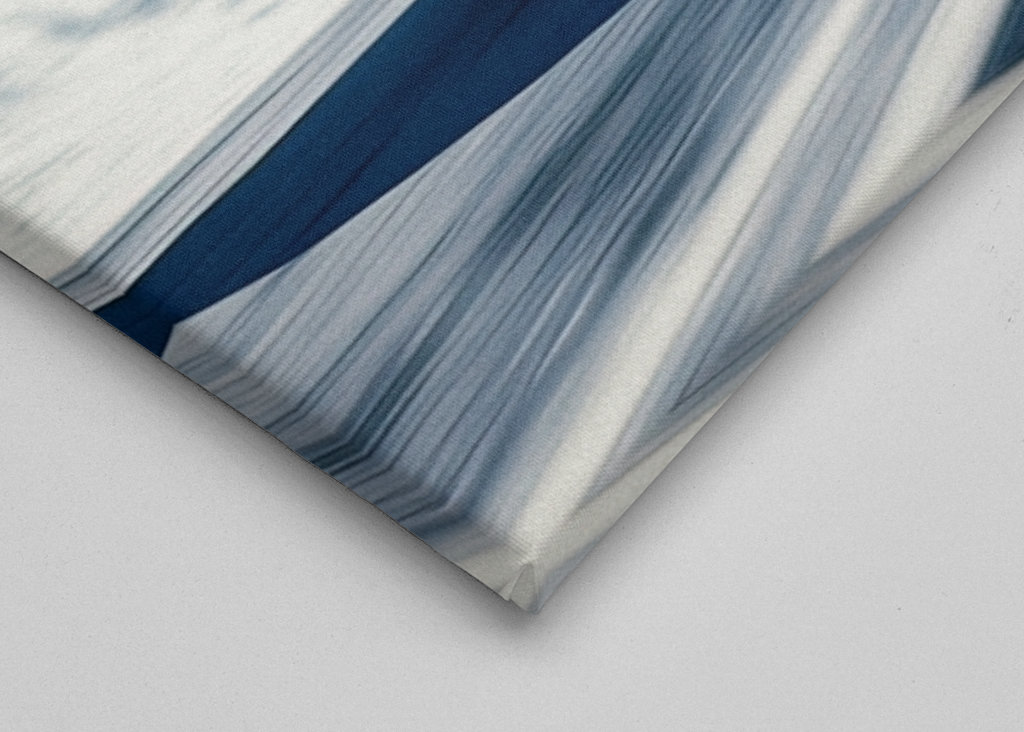 Porsche 911 Blue on Ice Track