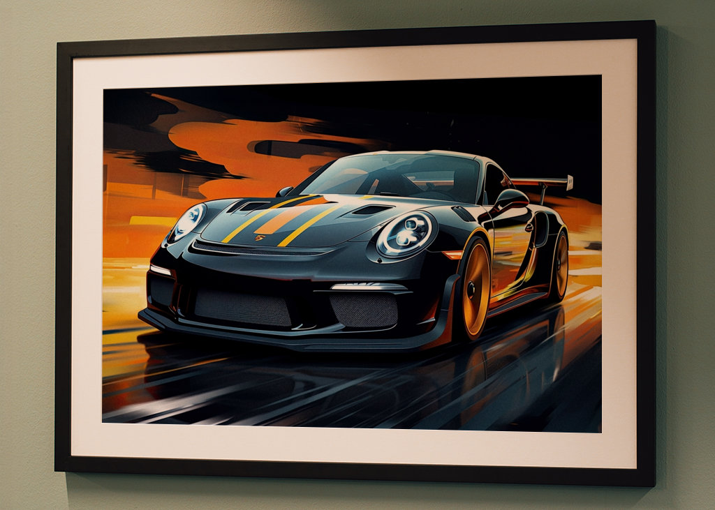 Porsche 911 GT3 RS Fire Race
