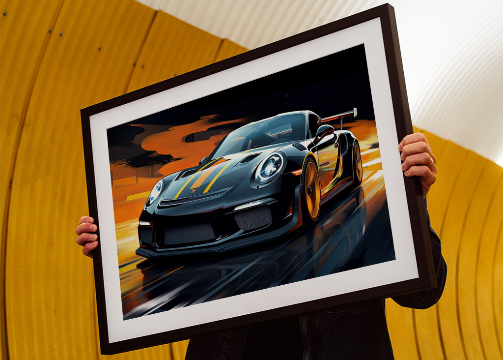 Porsche 911 GT3 RS Fire Race