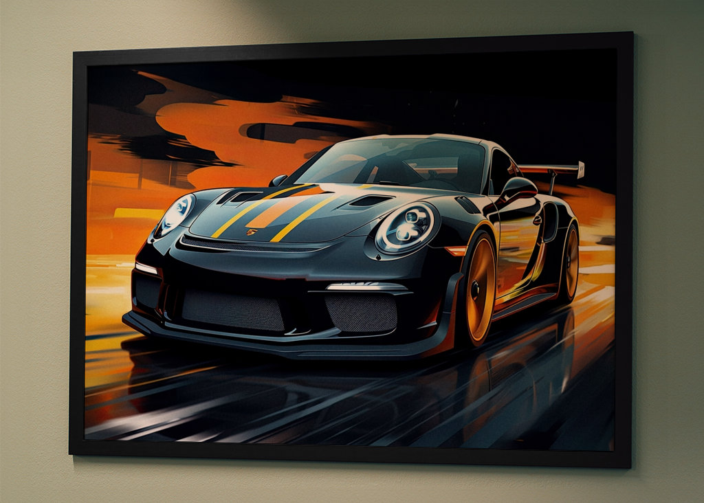 Porsche 911 GT3 RS Fire Race