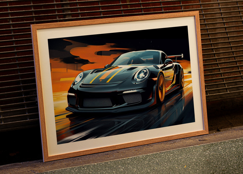 Porsche 911 GT3 RS Fire Race