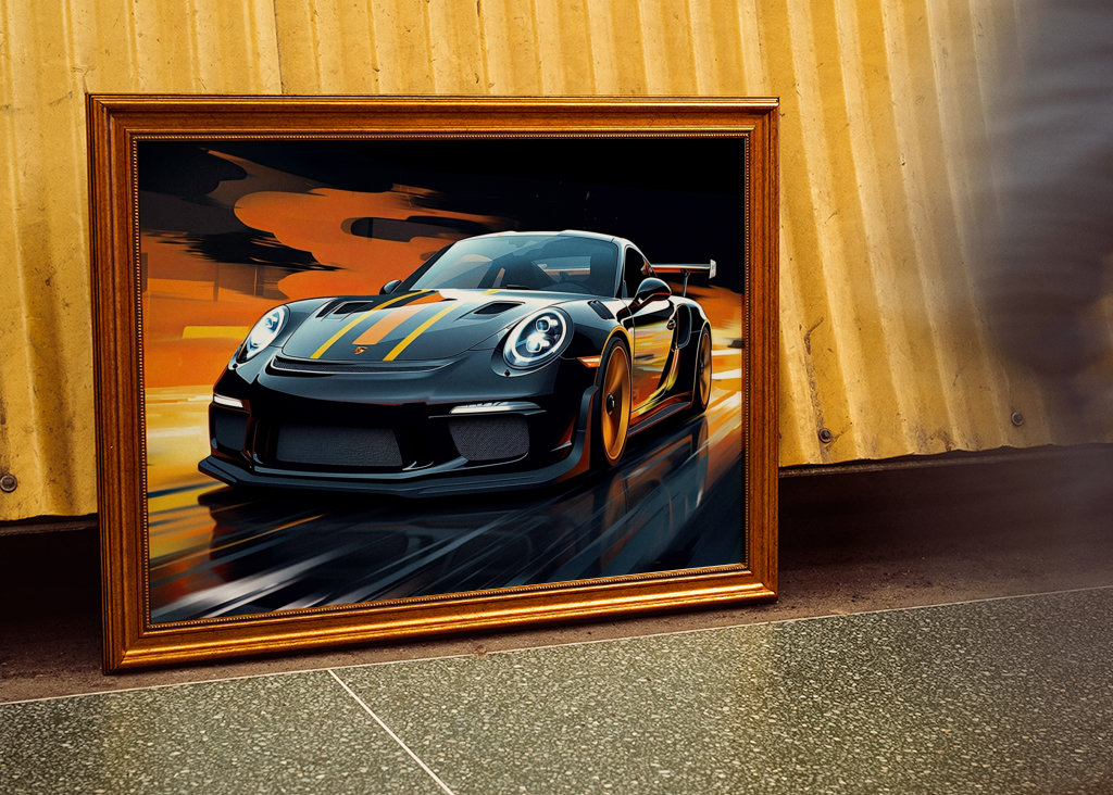 Porsche 911 GT3 RS Fire Race