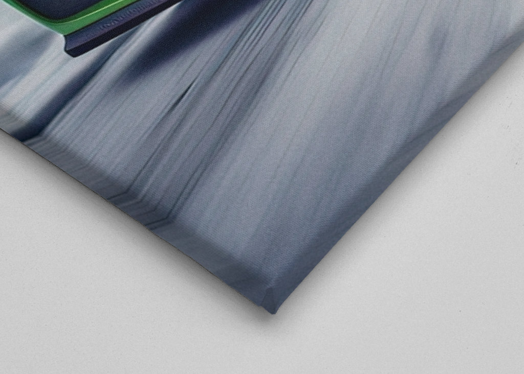 Porsche 911 Green on Ice Track