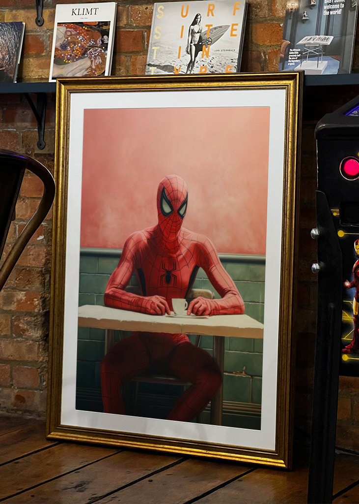 Lonely Spiderman Pop Art