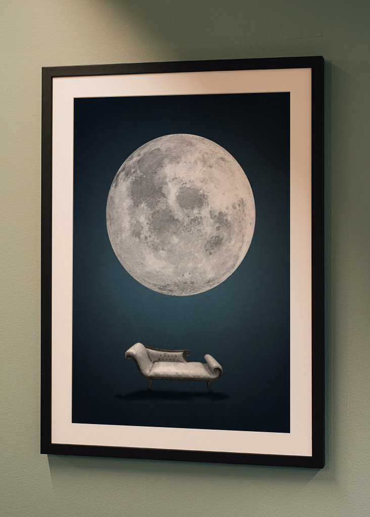 Ta en pause og se på månen