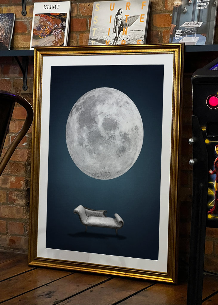 Ta en pause og se på månen