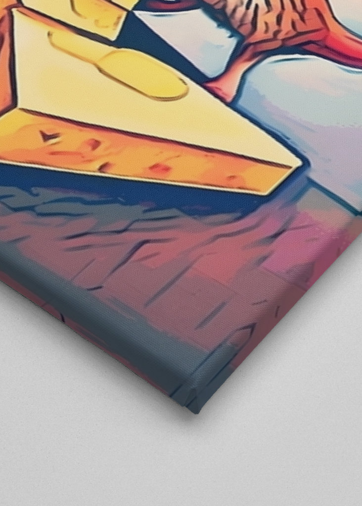 Happiness is a Piece of Cheese