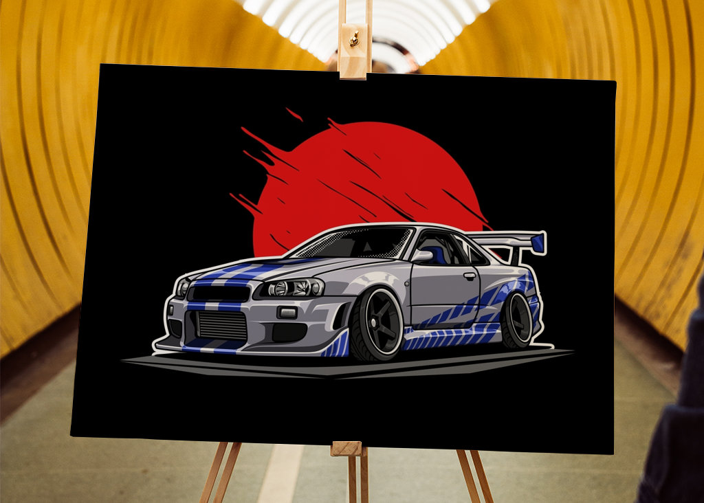 Nissan GT-R R34 Godzilla FF