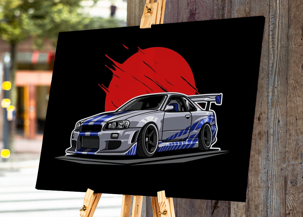 Nissan GT-R R34 Godzilla FF