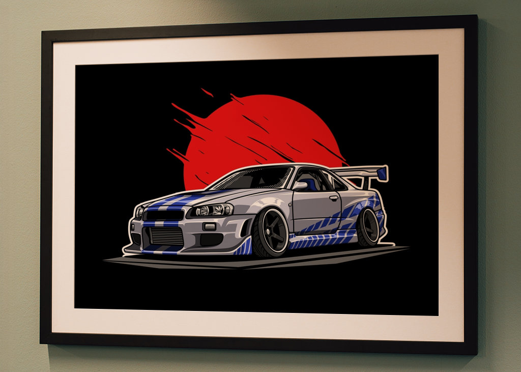 Nissan GT-R R34 Godzilla FF