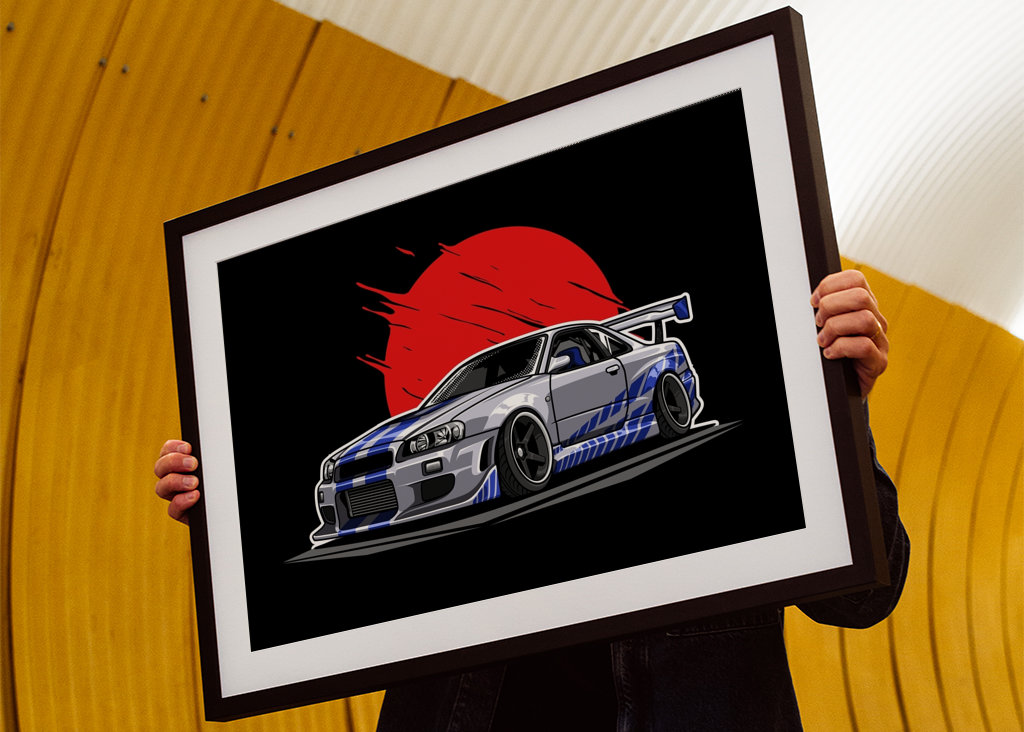 Nissan GT-R R34 Godzilla FF