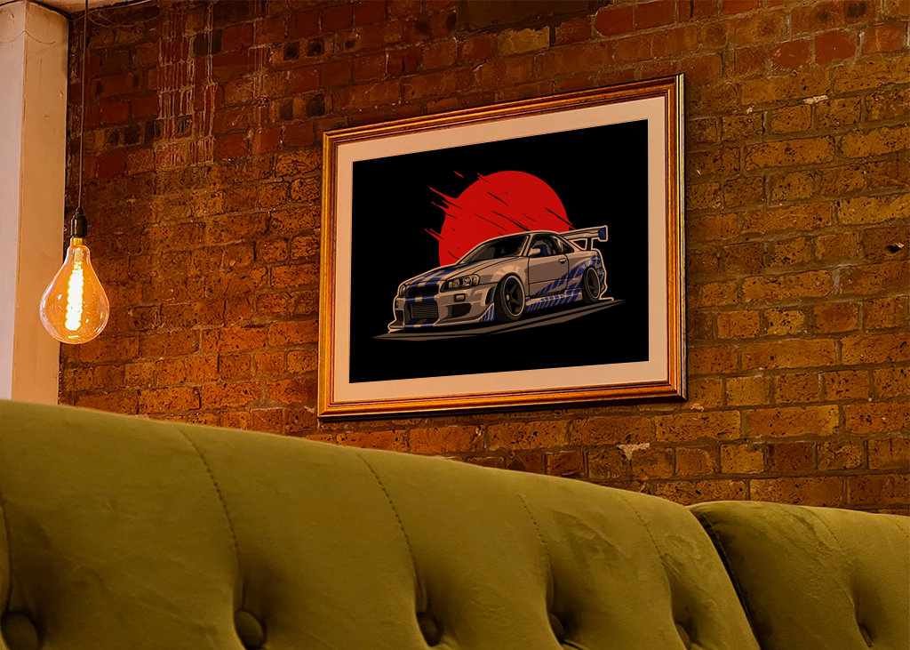 Nissan GT-R R34 Godzilla FF