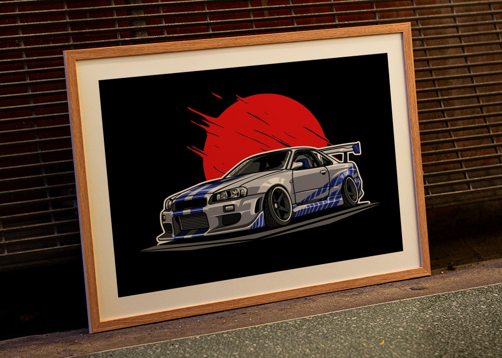 Nissan GT-R R34 Godzilla FF