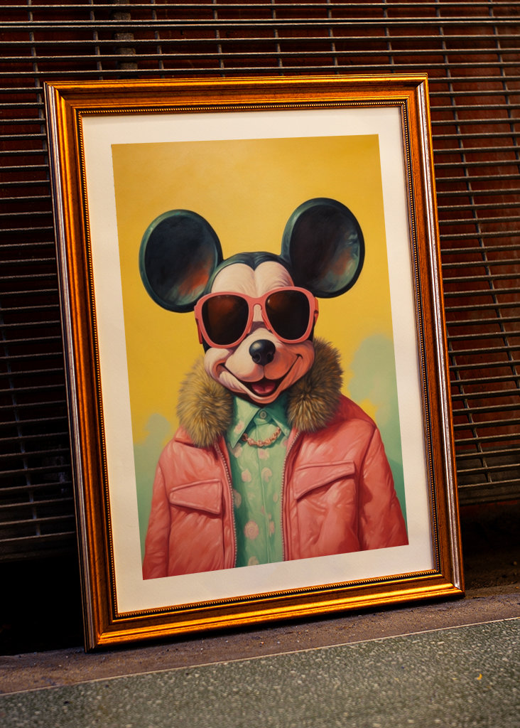 Mickey Mouse Módní umění