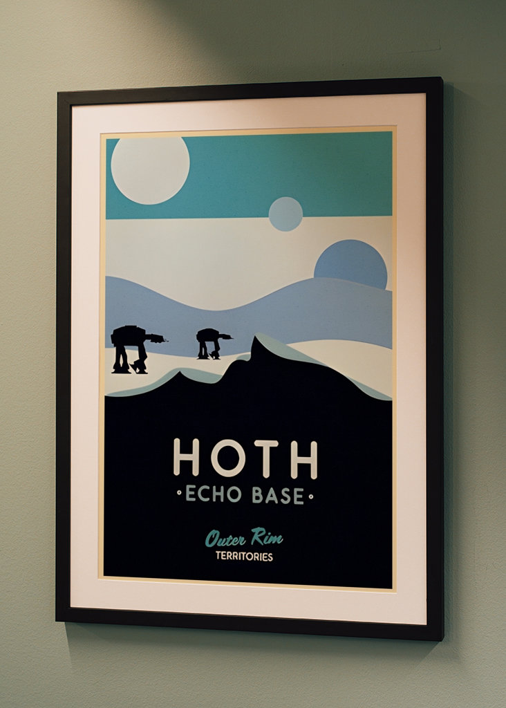 Star Wars Planet Poster