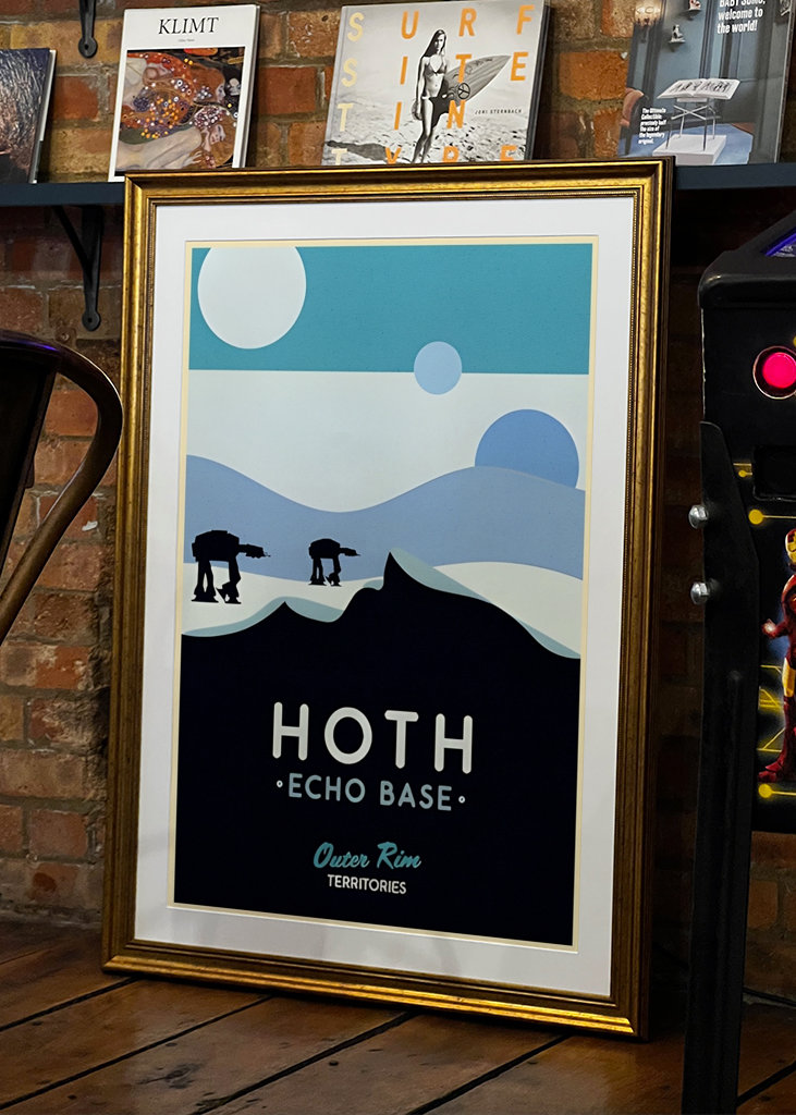 Star Wars Planet Poster