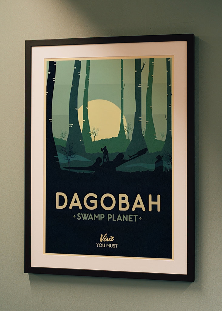 Star Wars Planet Poster