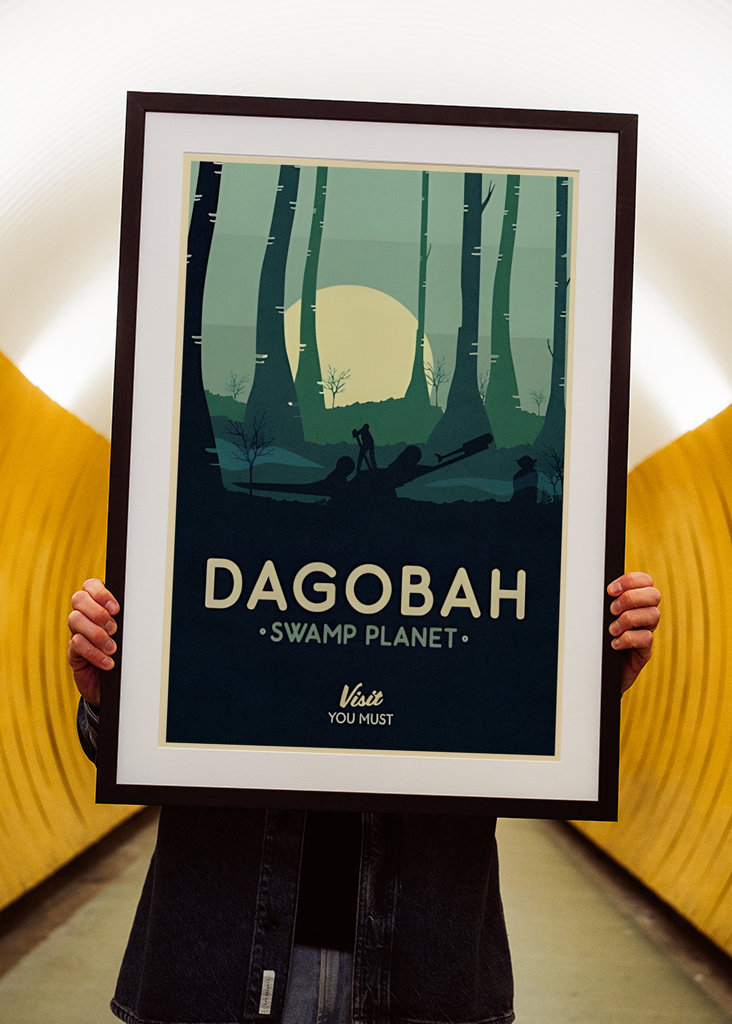 Star Wars Planet Poster