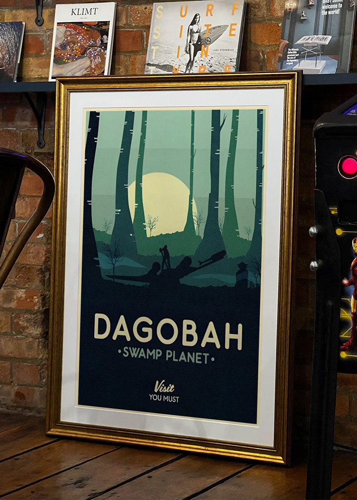 Star Wars Planet Poster