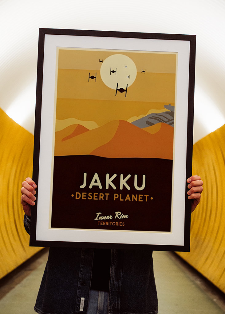 Affiche Star Wars Planet