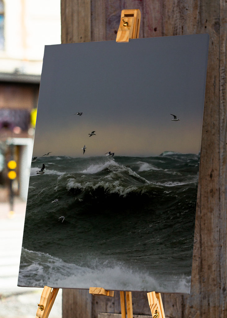 Mareggiate nel Mar Baltico