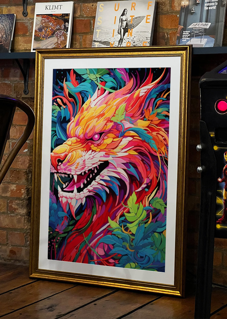 Dračí Popart Zvíře