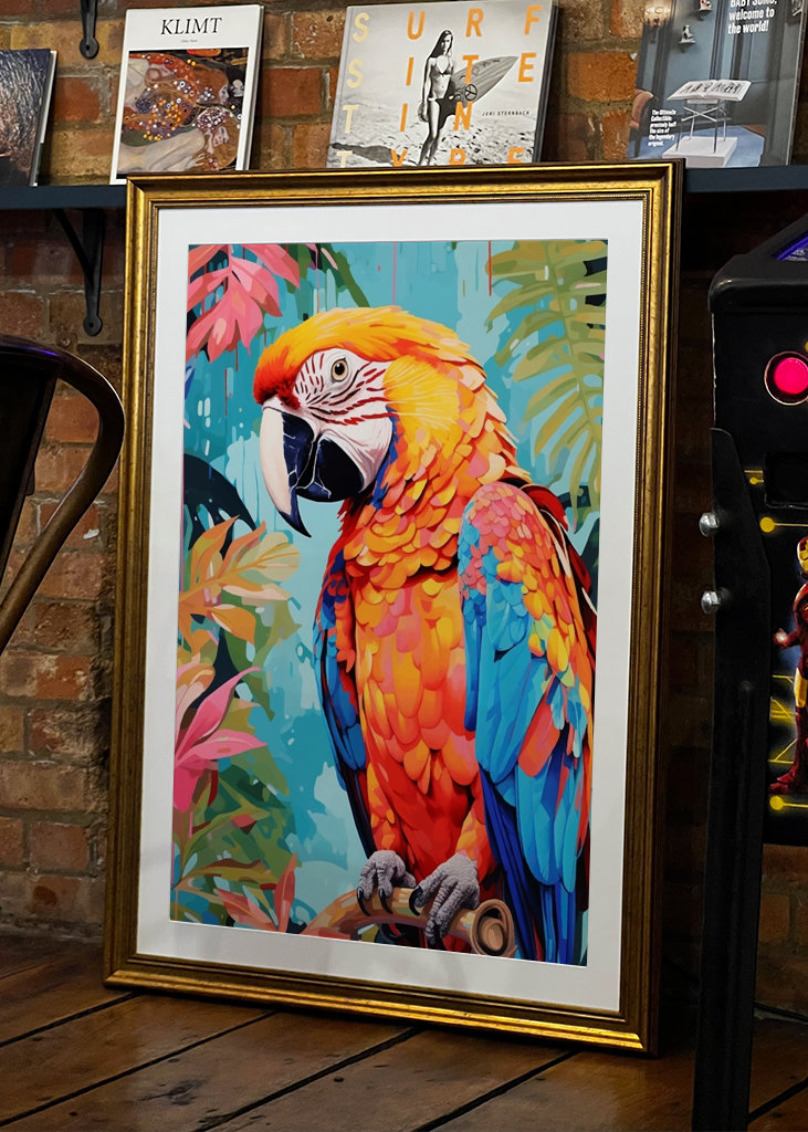 Papuga Popart Zwierzę