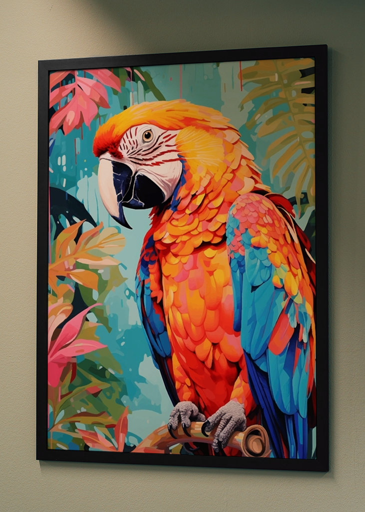 Papuga Popart Zwierzę