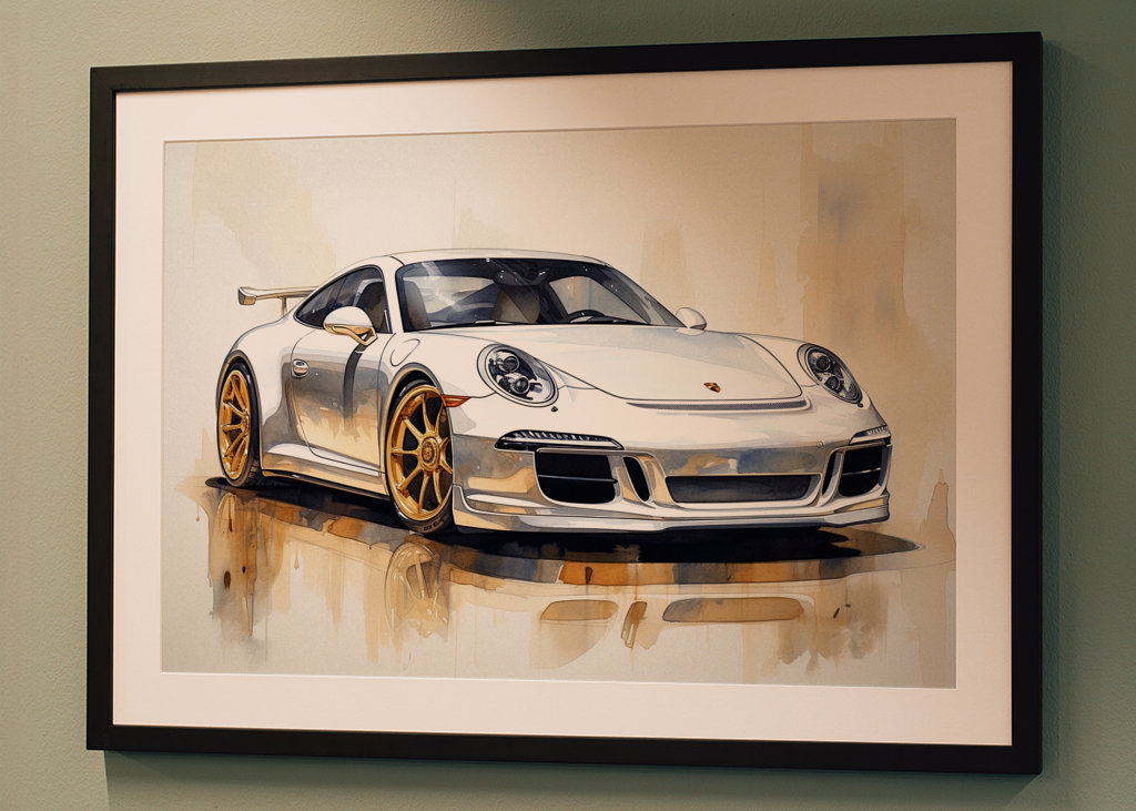 Porsche 911 Carrera + Weiß