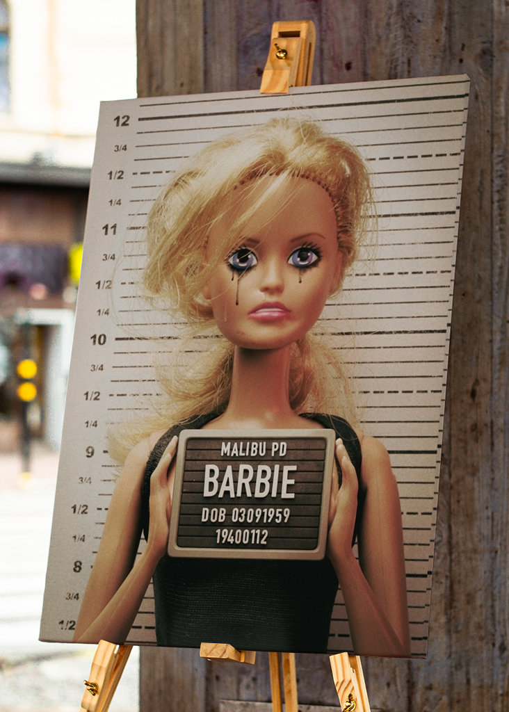 Barbie Mugshot