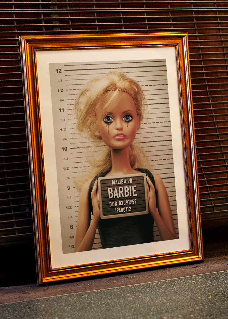 Barbie Mugshot