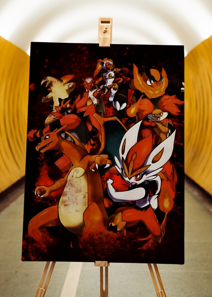 Pokémon - L’emblématique du feu