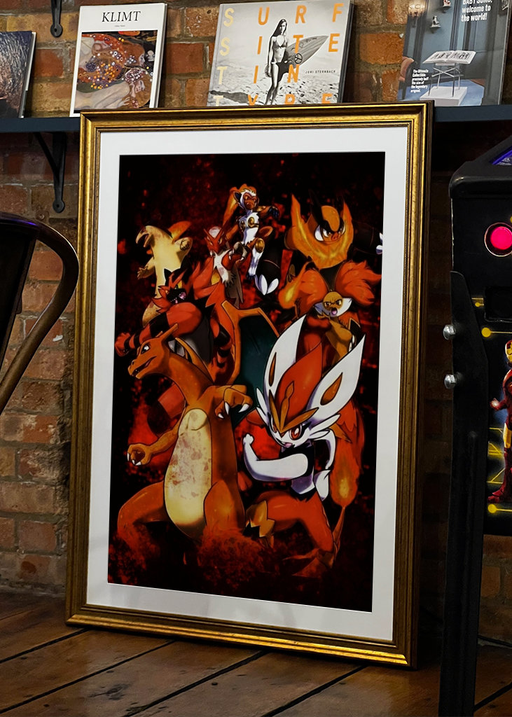 Pokémon - L’emblématique du feu