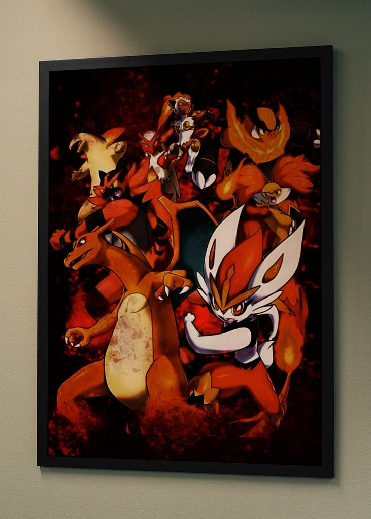 Pokémon - L’emblématique du feu