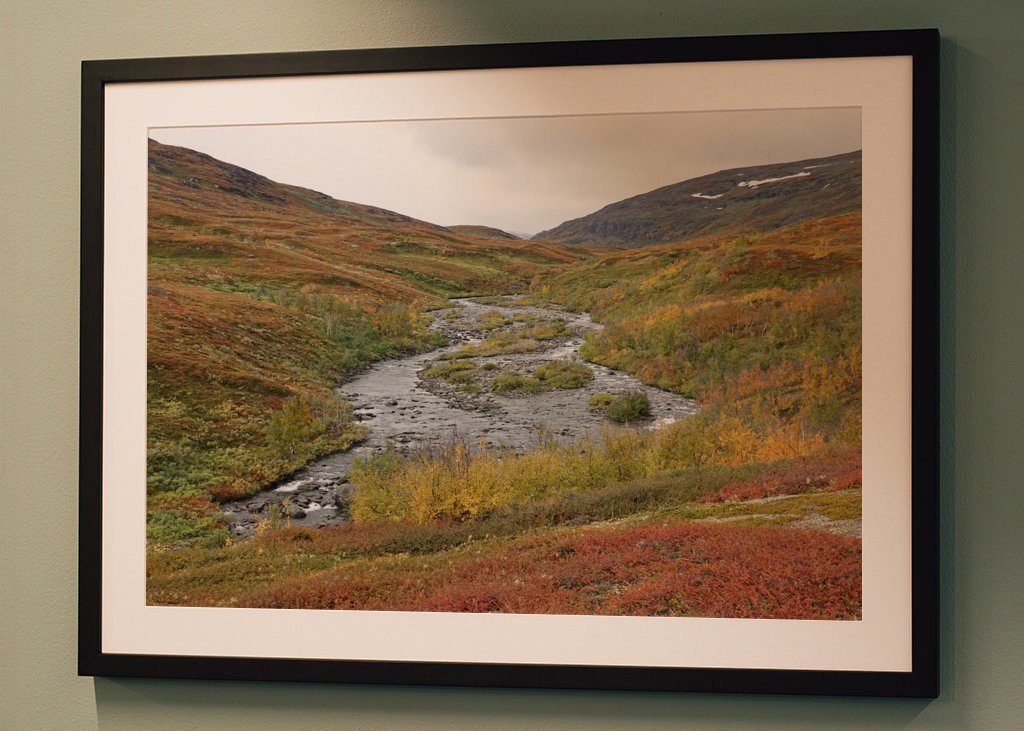 Stream with small islands