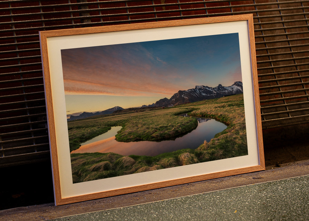 Sole di mezzanotte delle Lofoten