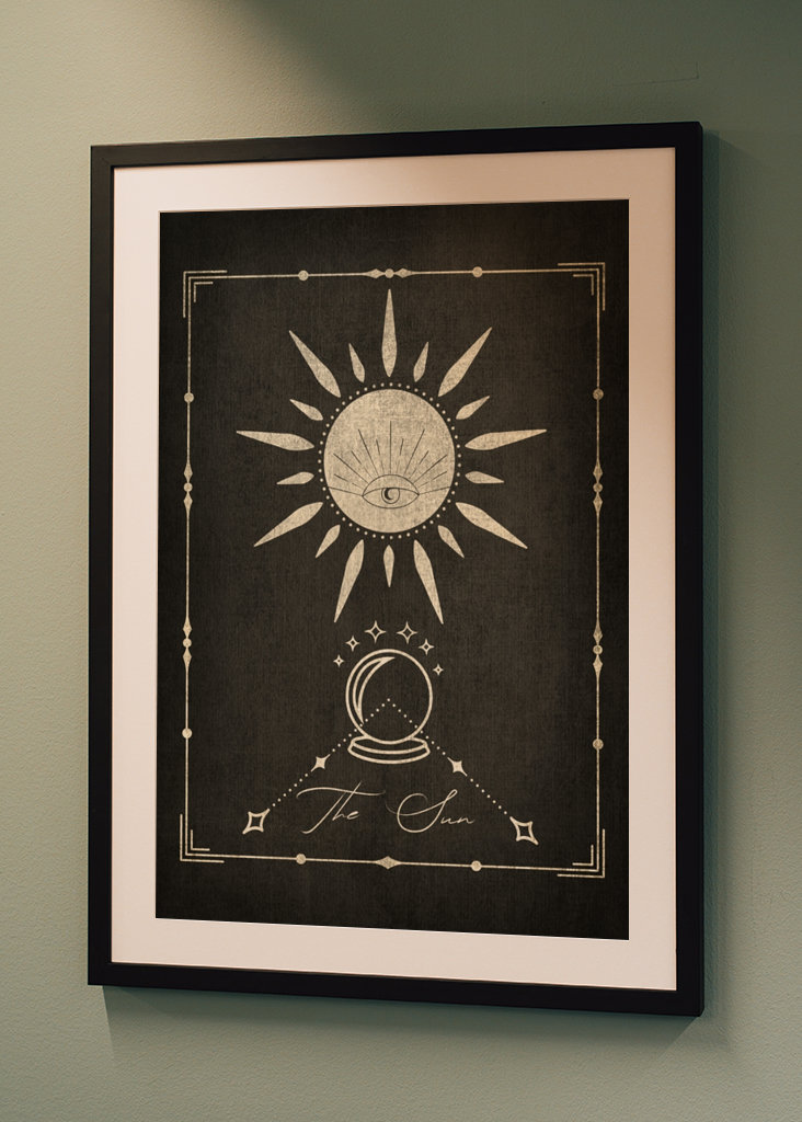 A Carta de Tarot do Sol Negro