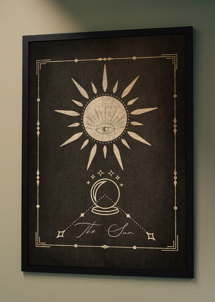 A Carta de Tarot do Sol Negro