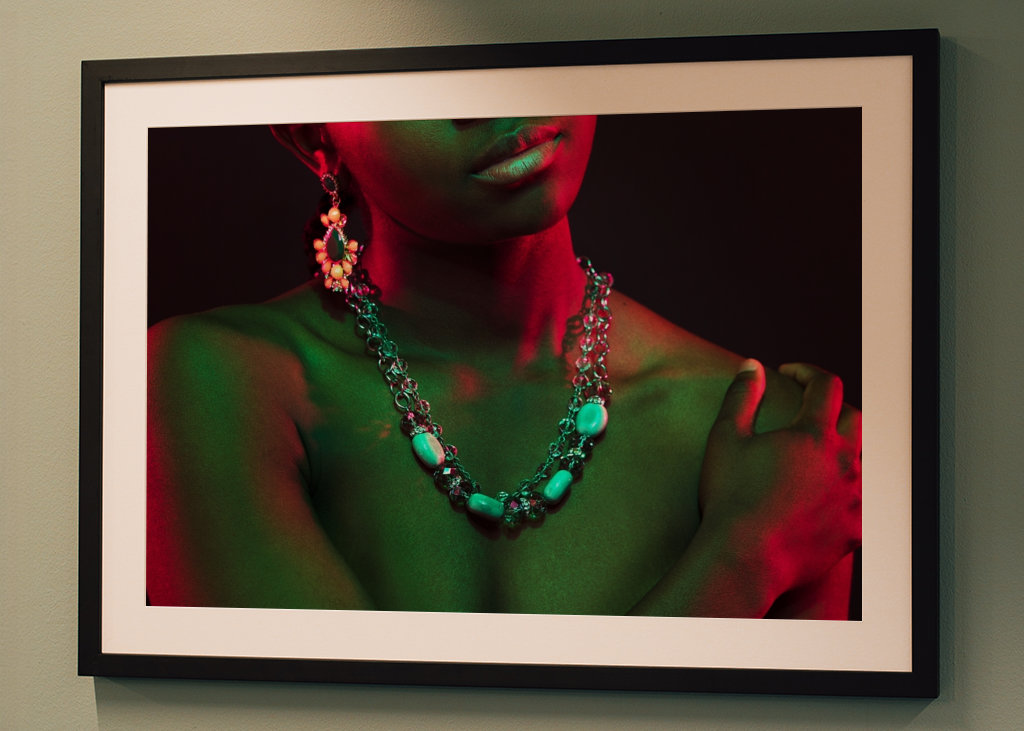 Mooie Afrikaanse vrouw