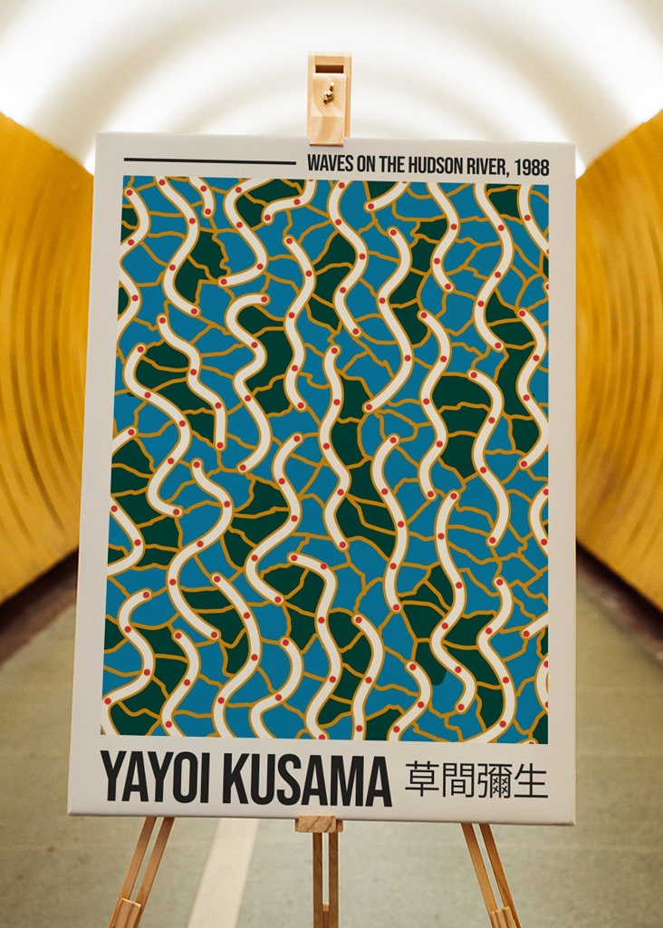 Yayoi Kusama - Waves