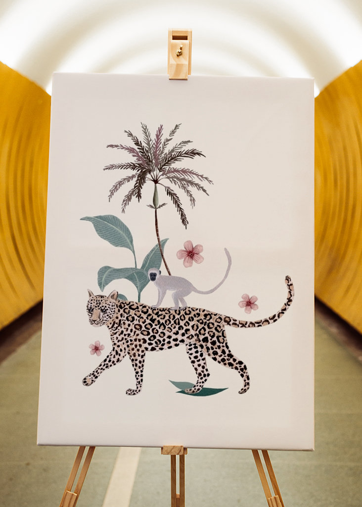 Jungle Fun of two friends