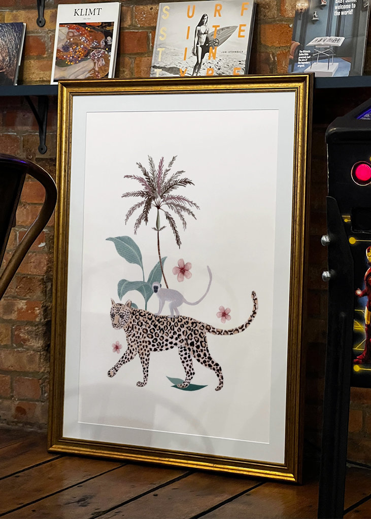 Jungle Fun of two friends