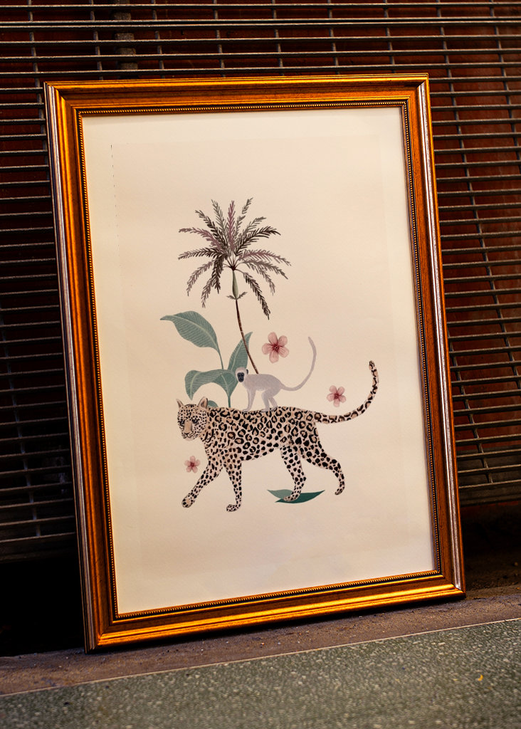 Jungle Fun of two friends